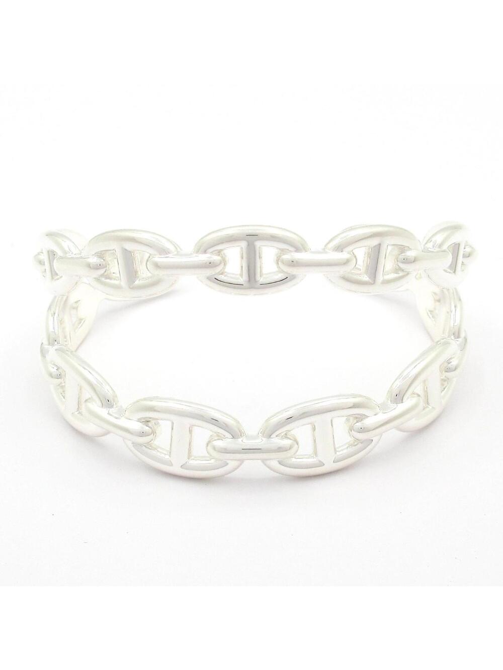 Hermes Chêne D'Ancre Double Silver #343736H24B